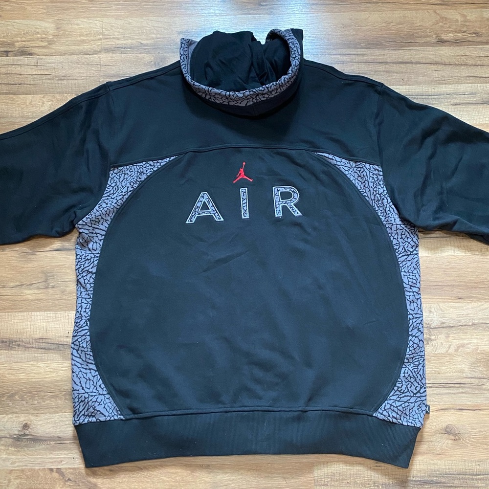 2006 Air Jordan 3 White Cement Zip Up hoodie